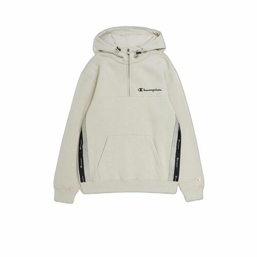 Hættetrøje til Mænd Champion Legacy Beige S