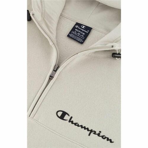 Hættetrøje til Mænd Champion Legacy Beige S