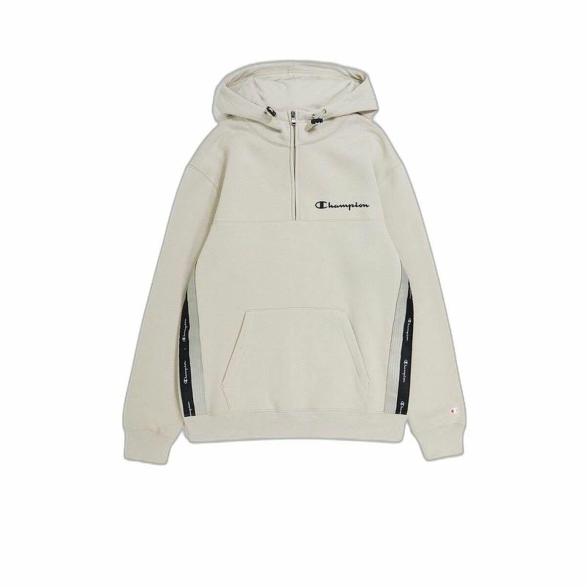 Hættetrøje til Mænd Champion Legacy Beige XL