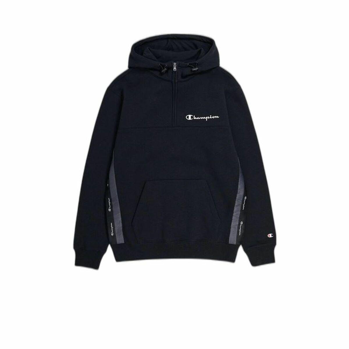 Hættetrøje til Mænd Champion Legacy Sort XL