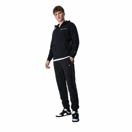 Hættetrøje til Mænd Champion Legacy Sort XL