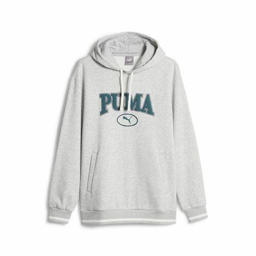 Hættetrøje til Mænd Puma Squad Fl Lysegrå XL
