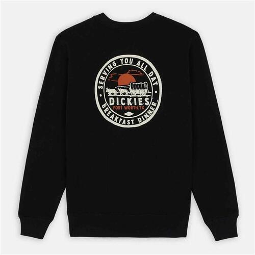 Sweaters uden Hætte til Mænd Dickies Greensburg Sort M
