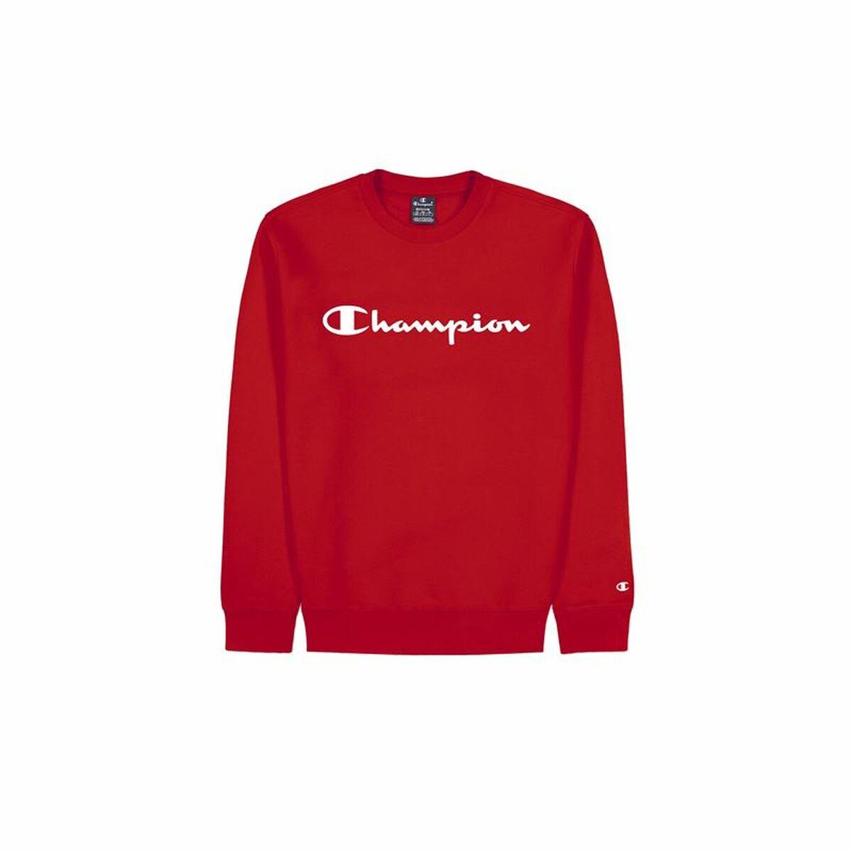 Sweaters uden Hætte til Mænd Champion Crewneck Rød XL