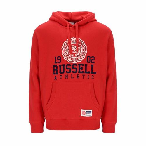 Hættetrøje til Mænd Russell Athletic Ath 1902 Rød S