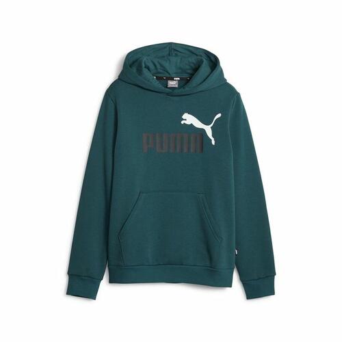 Sweatshirt til Børn Puma Ess+ 2 Col Big Logo Blå 7-8 år
