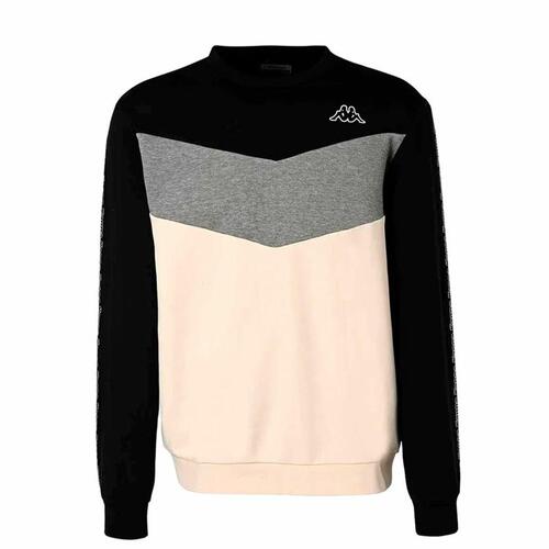 Sweaters uden Hætte til Mænd Kappa Idisson Active Man Sort S
