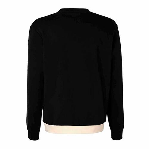 Sweaters uden Hætte til Mænd Kappa Idisson Active Man Sort S