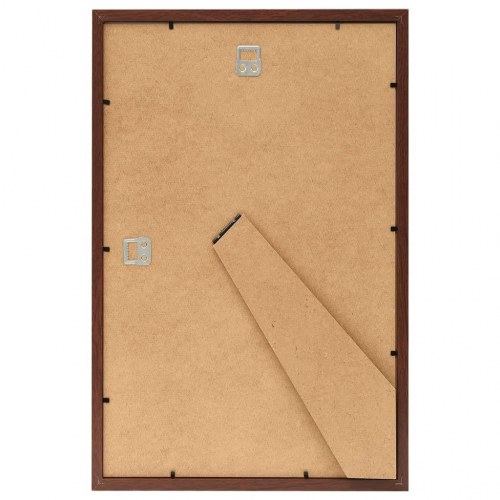 Billedrammer 3 stk. til væg eller bord 70x90 cm MDF sort