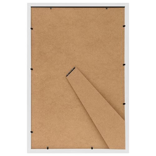 Billedrammer 5 stk. til væg eller bord 13x18 cm MDF hvid