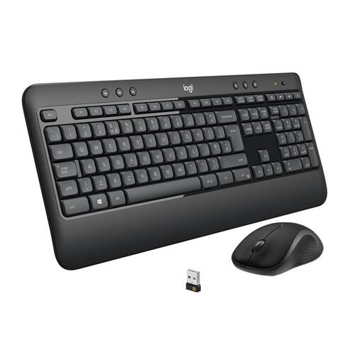 Tastatur og mus Logitech 920-008685 Sort Qwerty US