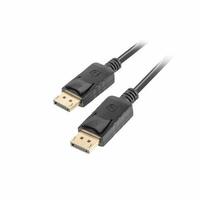 DisplayPort-kabel Lanberg CA-DPDP-10CC-0018-BK 1,8 m 4K Ultra HD 1 m