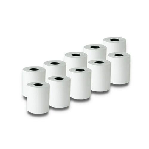 Termisk papirrulle Qoltec 51895 10 enheder Hvid 57 mm 30 m