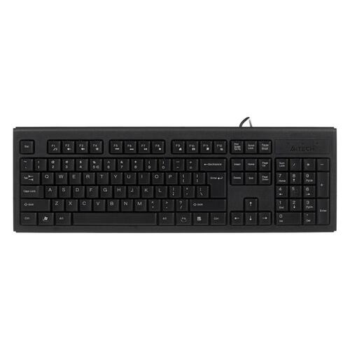 Tastatur A4 Tech KR-83 Sort Tyrkisk