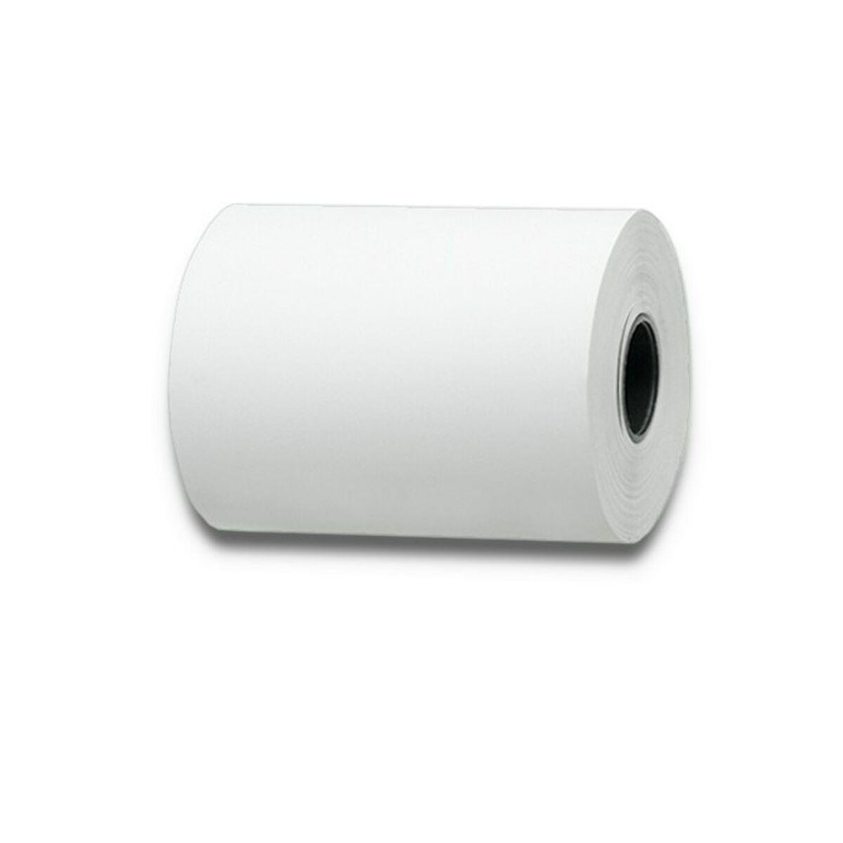 Termisk papirrulle Qoltec 51899 10 enheder Hvid 57 mm 16 m