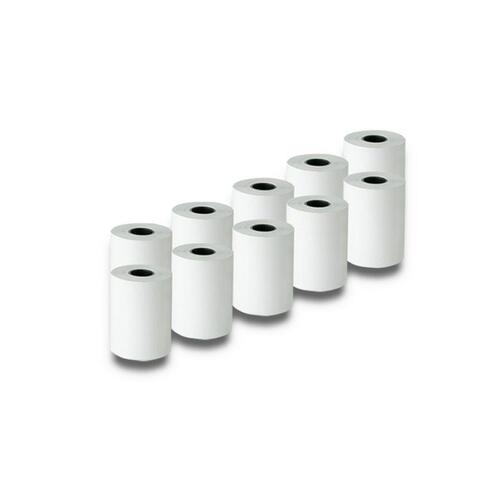 Termisk papirrulle Qoltec 51899 10 enheder Hvid 57 mm 16 m