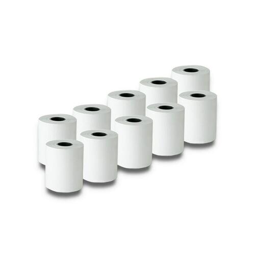 Termisk papirrulle Qoltec 51900 10 enheder 57 mm Hvid 27 m