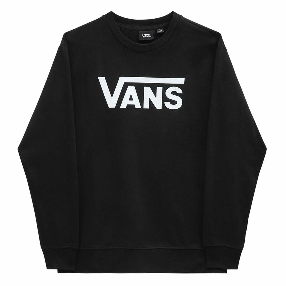 Sweaters uden Hætte til Kvinder Vans Drop V Logo BFF Crew Sort XL