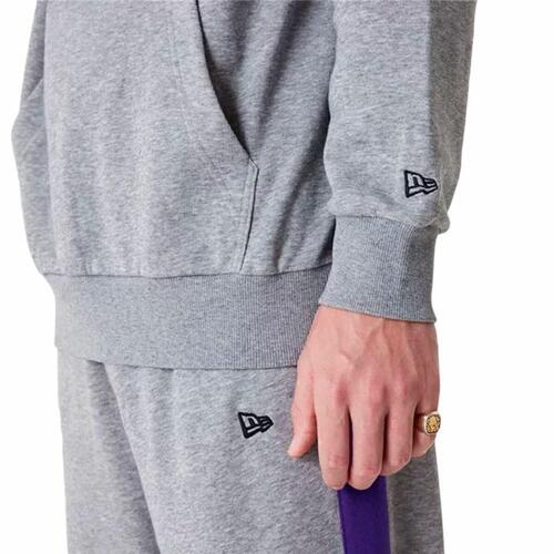 Unisex Hættetrøje New Era LA Lakers NBA Colour Block Grå M