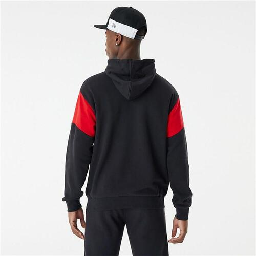 Unisex Hættetrøje New Era NBA Colour Insert Chicago Bulls Sort M