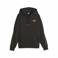 Hættetrøje til Kvinde Puma Ess+ Minimal Gold Sort S