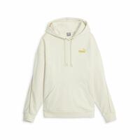 Hættetrøje til Kvinde Puma Ess+ Minimal Gold Beige S