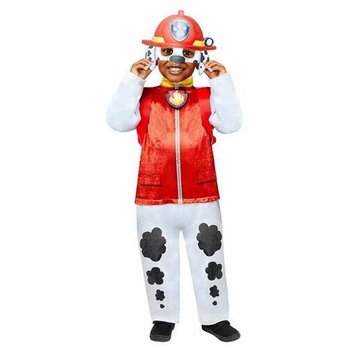 Kostume til børn The Paw Patrol Marshall Deluxe 3 Dele 4-6 år