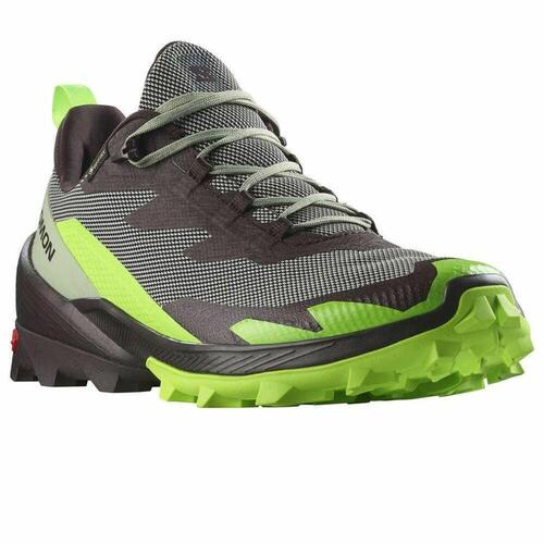 Herre sneakers Salomon Cross Over 2 Gore-Tex Limegrøn 45