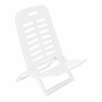 Strandstol IPAE Progarden ply80cbi Hvid 40 x 51,5 x 62 cm