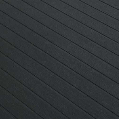 Spisebord IPAE Progarden Indo ind012an Forlængbar Antracit 220 x 90 x 72 cm