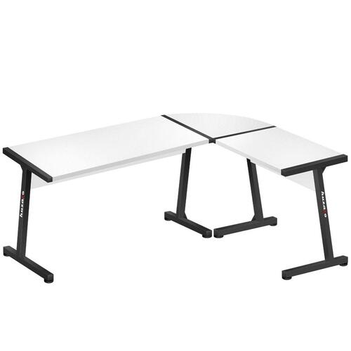 Skrivebord Huzaro HZ-Hero 6.0 Hvid Stål Kulfiber 178 x 4 x 112 cm