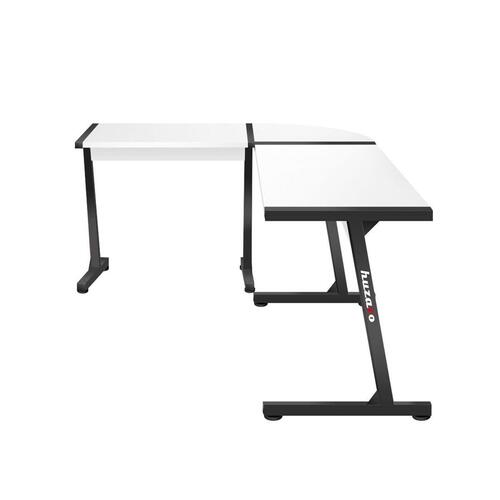 Skrivebord Huzaro HZ-Hero 6.0 Hvid Stål Kulfiber 178 x 4 x 112 cm