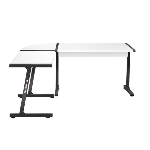 Skrivebord Huzaro HZ-Hero 6.0 Hvid Stål Kulfiber 178 x 4 x 112 cm
