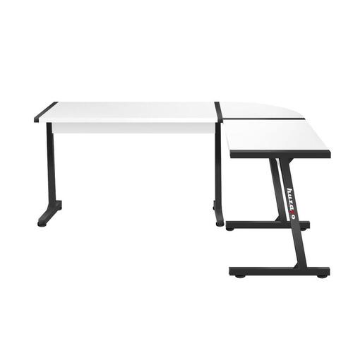 Skrivebord Huzaro HZ-Hero 6.0 Hvid Stål Kulfiber 178 x 4 x 112 cm