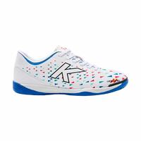 Indendørs fodboldstøvler til voksne Kelme Goleiro Hvid Unisex 44
