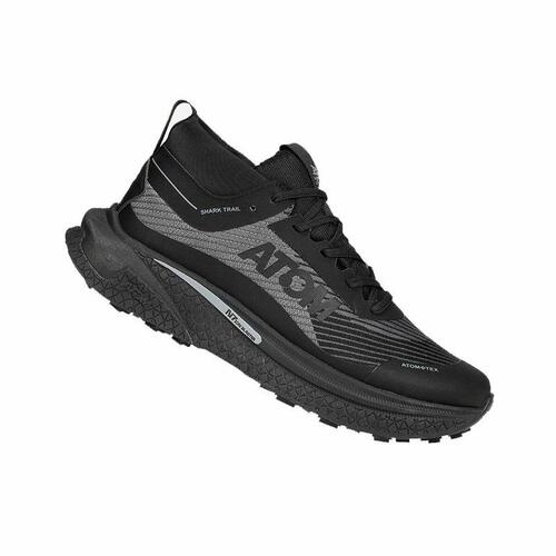 Herre sneakers Atom AT138 Shark Trail Blast-Tex Sort 42