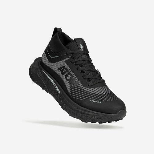 Herre sneakers Atom AT138 Shark Trail Blast-Tex Sort 42