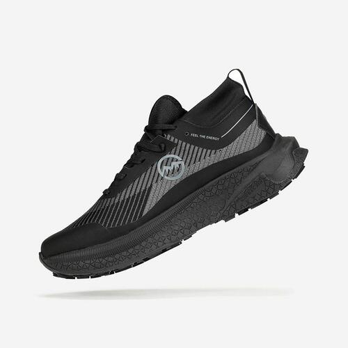 Herre sneakers Atom AT138 Shark Trail Blast-Tex Sort 42