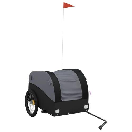 Cykelanhænger 45 kg jern sort