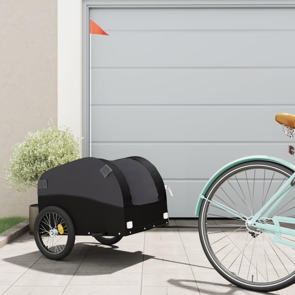 Cykelanhænger 30 kg jern sort