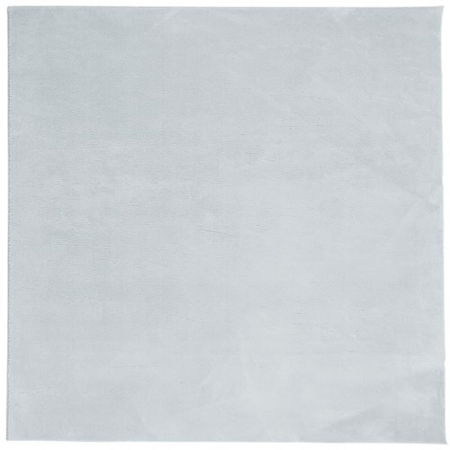 Gulvtæppe HUARTE 240x240 cm kort luv og vaskbart blå