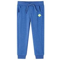 Joggingbukser til børn str. 116 blåmeleret
