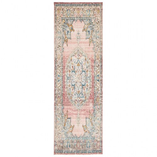 Gulvtæppe ARBIZU 80x250 cm vintagedesign