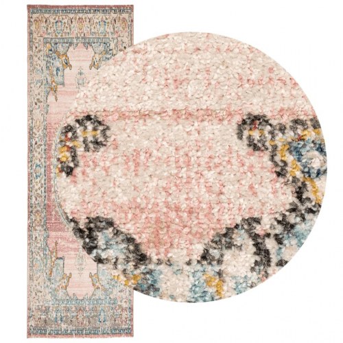 Gulvtæppe ARBIZU 80x250 cm vintagedesign