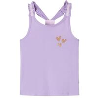 Tanktop til børn str. 128 lilla