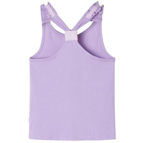Tanktop til børn str. 128 lilla