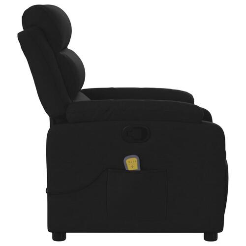 Massagestol stof sort