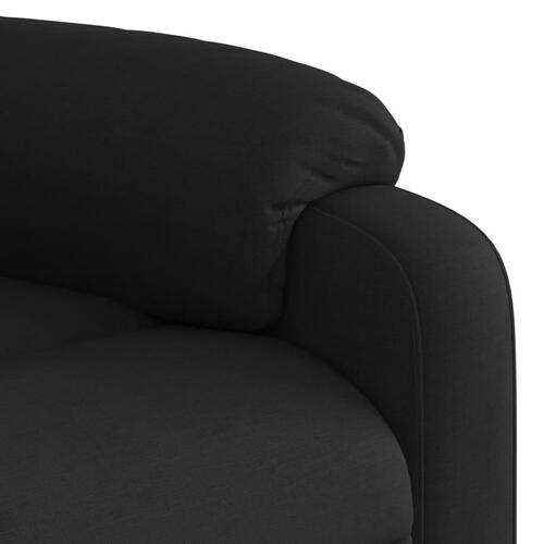 Eldrevet massagestol stof sort