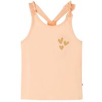 Tanktop til børn str. 140 lys orange