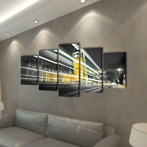 Lærredsbilleder 200x100 cm London Big Ben